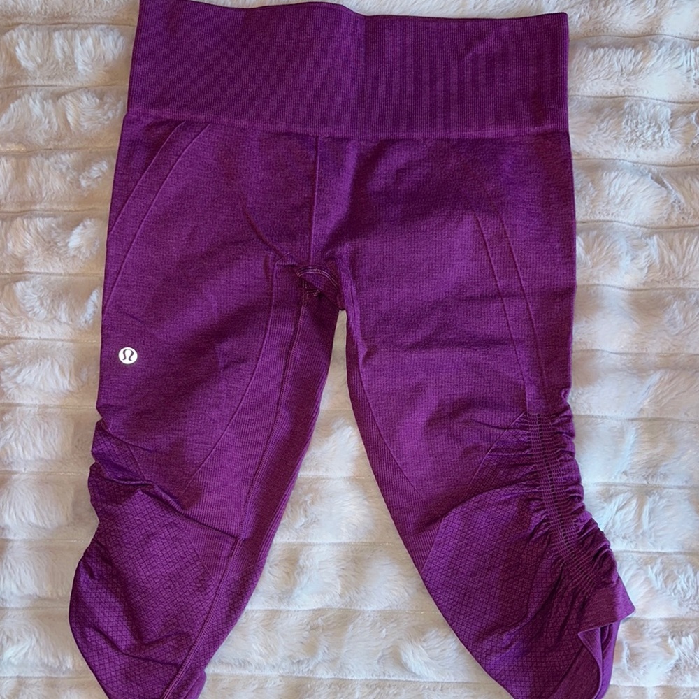 lululemon athletica Purple High-Waist Leggings